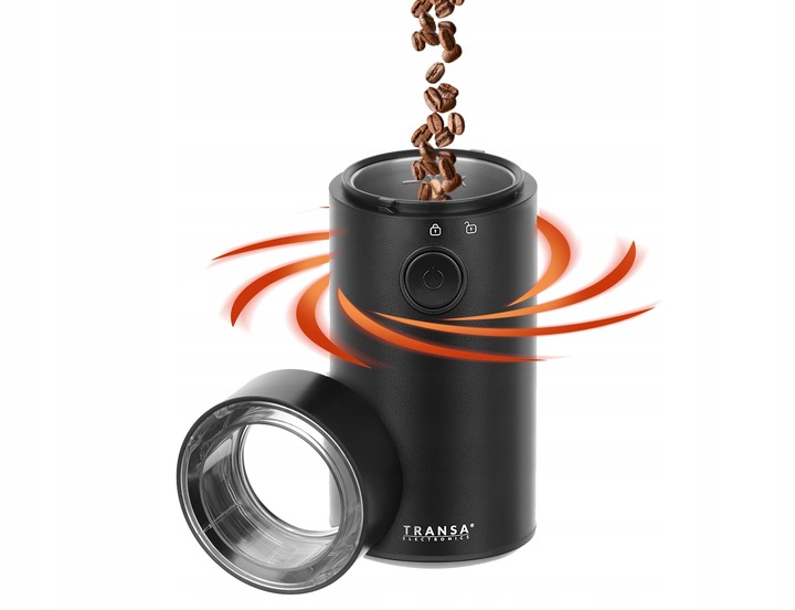 MŁYNEK do mielenia kawy elektryczny Ostrza ze stali nierdzewnej MOCNY