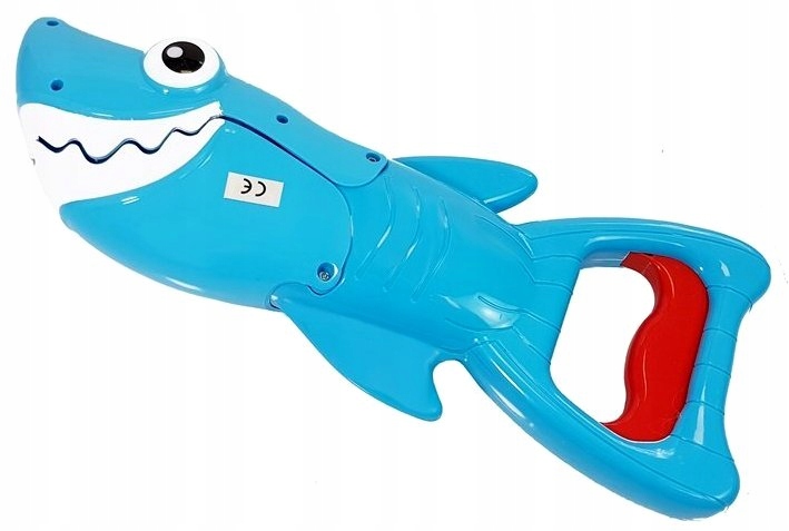 RYBKI DO KĄPIELI WANNY POLUJĄCY REKIN ŁOWIENIE RYBEK ŁAPACZ SIATKA NA RYBY