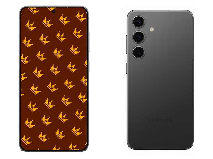 ETUI Z KLAPKĄ DO SAMSUNG GALAXY S24 CZARNE ZAMYKANE MAGNETYCZNE + SZKŁO 9H