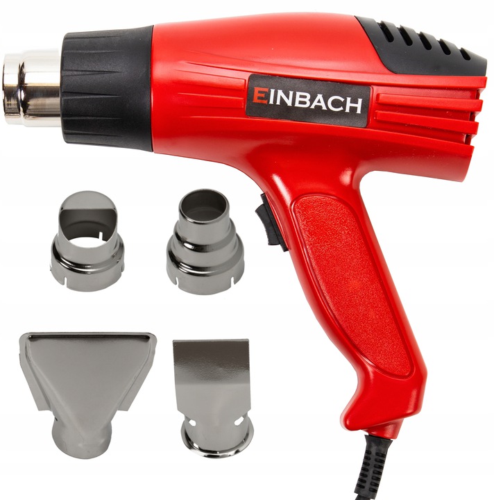 OPALARKA ELEKTRYCZNA REGULACJA 2 BIEGI 4 DYSZE 230V ZESTAW MOCNA 2200W