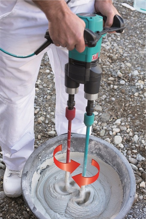 COLLOMIX Mieszarka ręczna duo Xo33R mieszadła MKD120HF