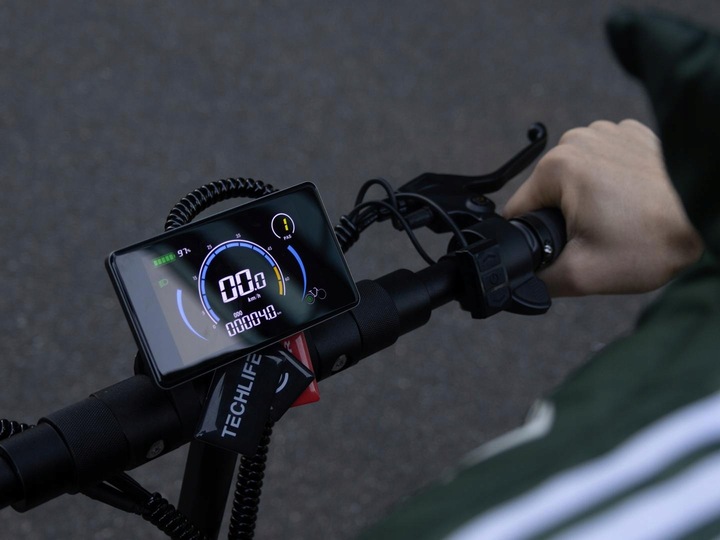 HULAJNOGA ELEKTRYCZNA TECHLIFE Q3 Z KONTROLĄ RODZIELSKĄ 1365W kukirin