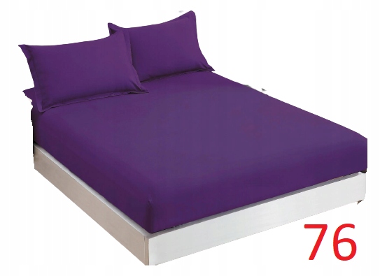 PRZEŚCIERADŁO 160x200 BAWEŁNIANE Z GUMKĄ KOLORY