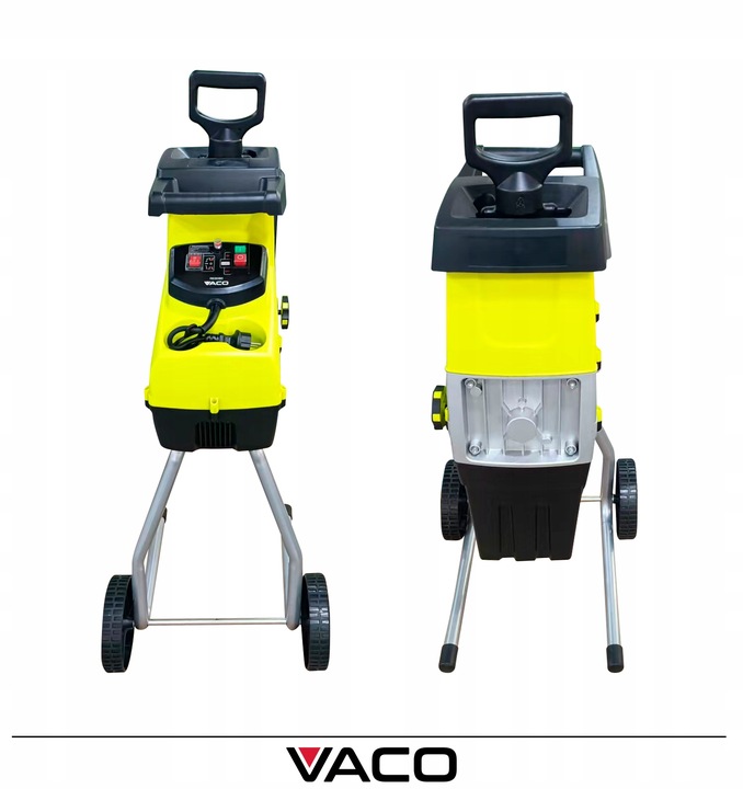 ROZDRABNIACZ ELEKTRYCZNY DO GAŁĘZI 3000W Rębak VACO + Kosz GRATIS