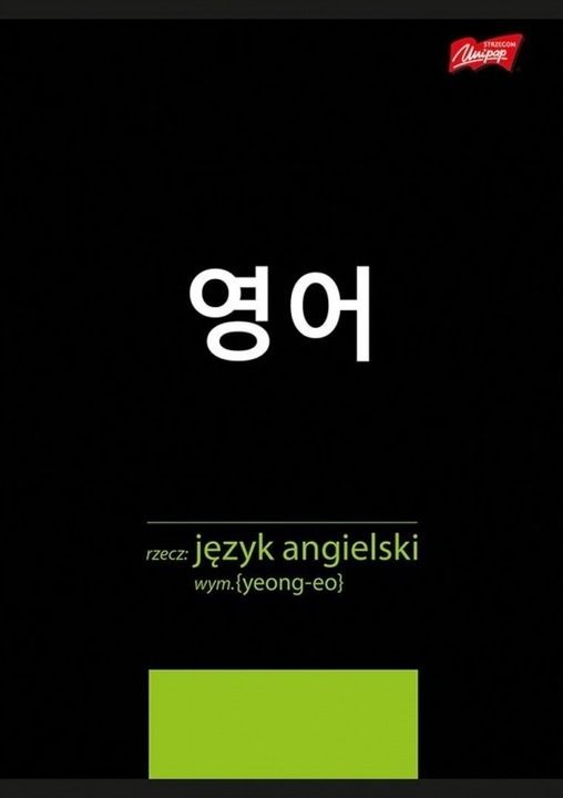 Komplet 10 zeszytów A5 60k tematyczny ściągą K-POP