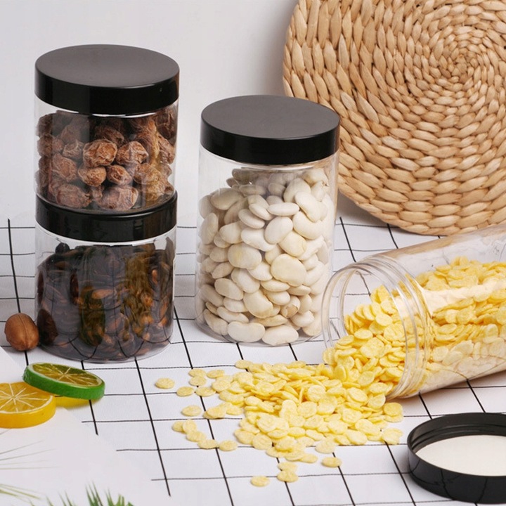 Pojemnik słoik plastikowy 1,5L makaron 1500ml x 6