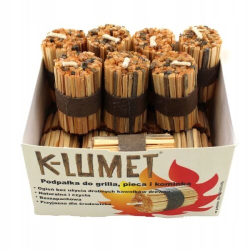 Podpałka Ekologiczna do Kominka, Pieca K-LUMET 32 szt. Rozpałka