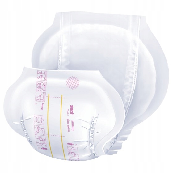 SENI SAN PLUS EXTRA PIELUCHY ANATOMICZNE 30 SZT DLA DOROSŁYCH