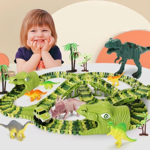 Tor Wyścigowy Dinozaur Dino Park 271 el. XXL 360cm