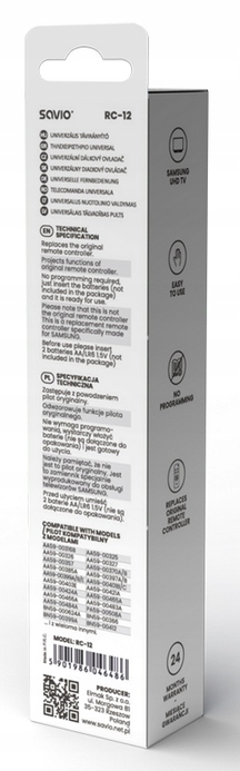 Pilot Uniwersalny TV SAMSUNG Telewizor AA BN BP MD 59 LCD LED Savio