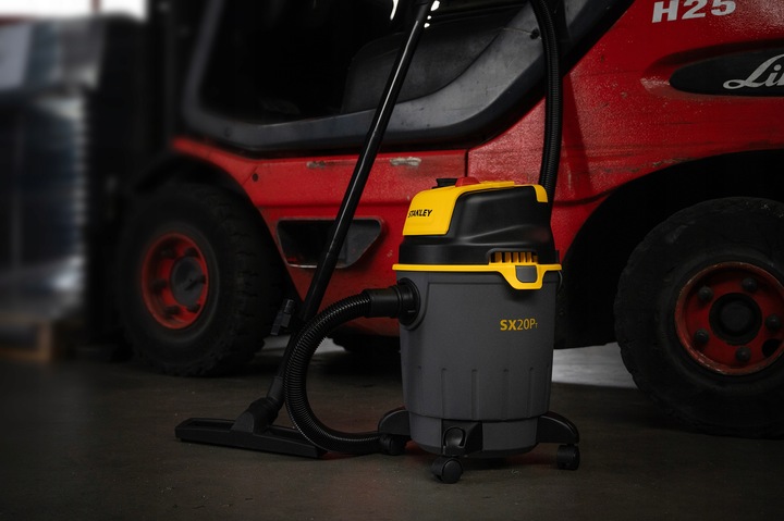 ODKURZACZ PRZEMYSŁOWY BEZWORKOWY MOKRO SUCHO GIPSU STANLEY 3200W