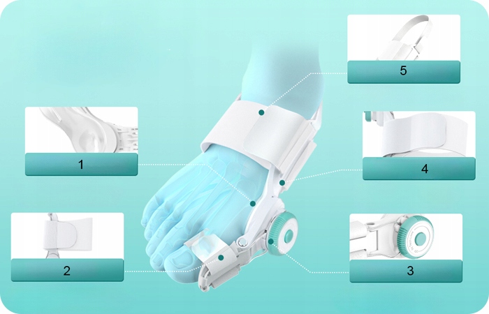 Separator na haluksy Korektor na haluksy od Herz Medical Instruments