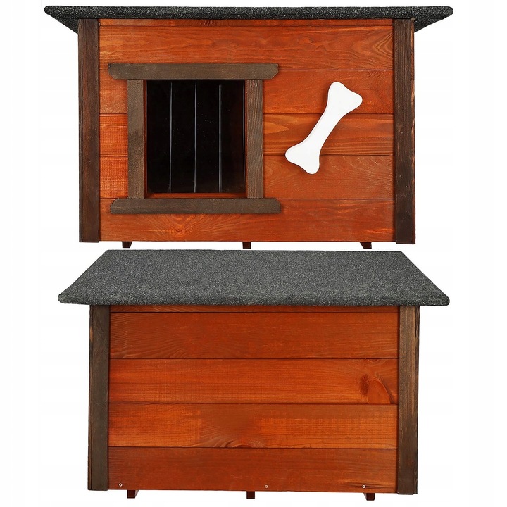 DREWNIANA BUDA DLA PSA OCIEPLANA KURTYNA LEGOWISKO DOMEK OTWIERANY DACH