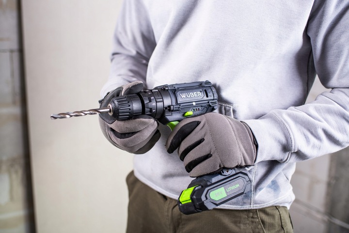 WIERTARKO WKRĘTARKA UDAROWA AKUMULATOROWA 20V 2X AKUMULATOR + WALIZKA