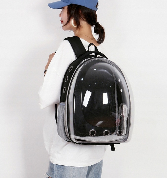 TRANSPORTER PLECAK TORBA KOTA PSA PRZEZROCZYSTY