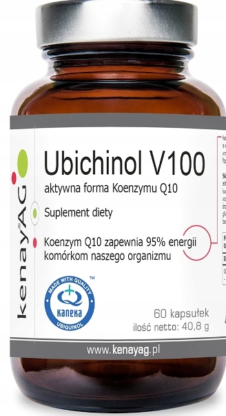 UBICHINOL V100 100 MG KOENZYM KANEKA SERCE 24H