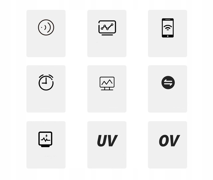 PRZEKAŹNIK WiFi Z POMIAREM PRĄDU MOCY NA SZYNĘ DIN TUYA SMART WIFI