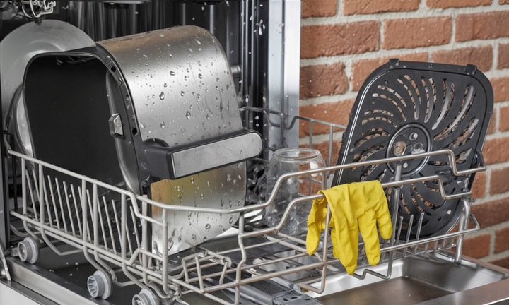 FRYTKOWNICA BEZTŁUSZCZOWA AIR FRYER 8L DUŻA FRYTOWNICA 2000W 14