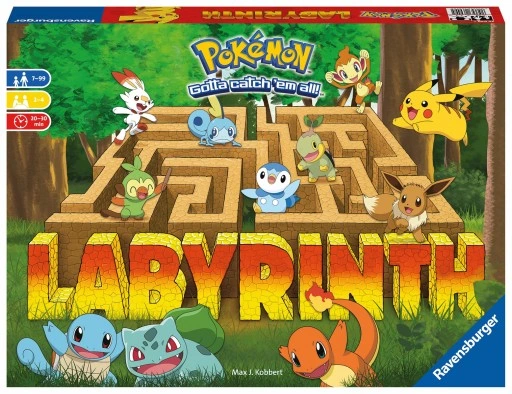 Gra planszowa RAVENSBURGER Labyrinth Pokemon 27036