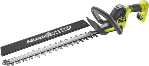 RYOBI NOŻYCE DO ŻYWOPŁOTU AKUMULATOROWE 18V SEKATOR 50CM HEDGESWEEP + 2AH