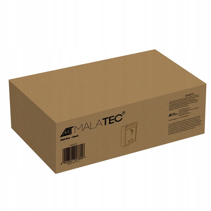 Skrzynka na Listy Pocztowa Gazety Pocztę Napis Duża Listowa do Domu