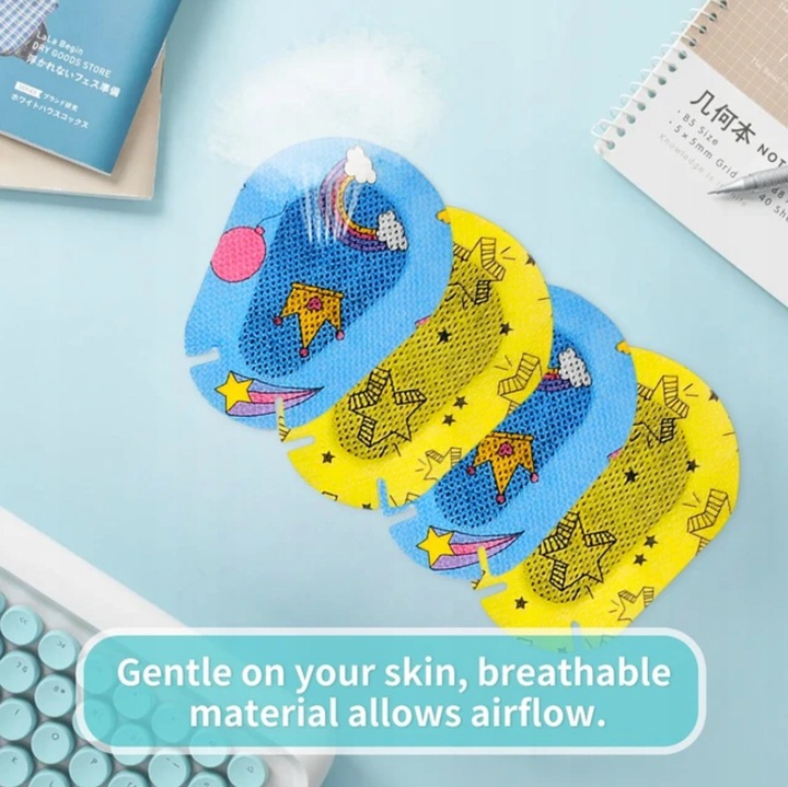 90x Plastry na oko Osłonka Obturator na Oko PAD EYE Happy Fun Pack REGULAR