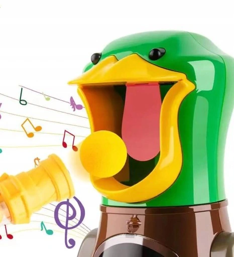 GŁODNA KACZKA STRZELANIE DO CELU 2 PISTOLETY KULKI