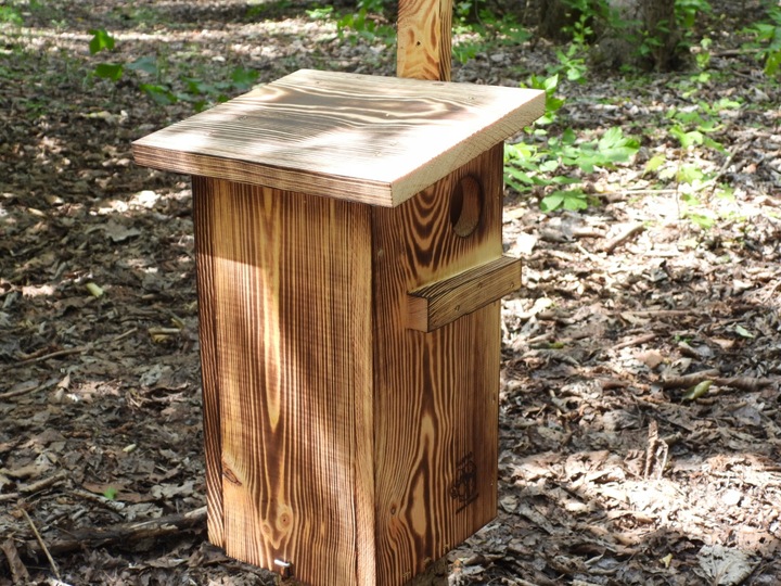 Budka dla wiewiórki Domek opalany