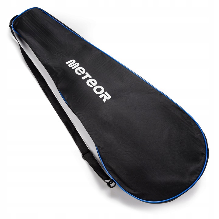 ZESTAW DO BADMINTONA METEOR 2 rakietki aluminiowe 6 lotek piórkowych