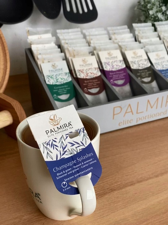 Zestaw deluxe herbat "Wiosenny" Earl Gray Champagne splashes Royal dessert