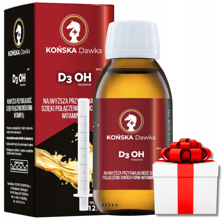 Witamina D3 OH B3 B12 magnezu NAJWYŻSZA Końska Dawka EXTRA PRZYSWAJALNOŚĆ