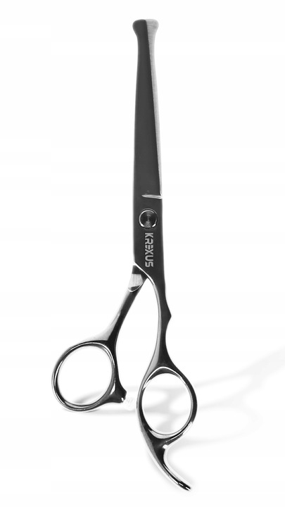 Profesjonalne Nożyczki do Strzyżenia Psów Kotów Czarne Zestaw Etui Grzebień