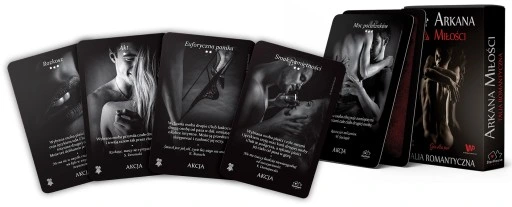 SEX IGRASZKI Arkana Miłości ROMANTYCZNA EROTYCZNA gra DLA PAR na WALENTYNKI