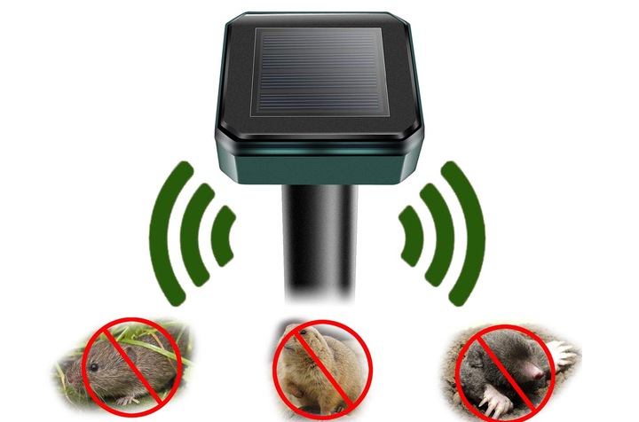 4X SILNY ODSTRASZACZ KRETÓW SOLARNY NA KRETY MOCNY