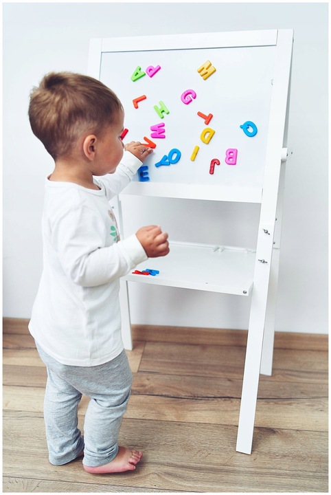 TABLICA DWUSTRONNA MAGNETYCZNA KREDOWA SUCHOŚCIER.