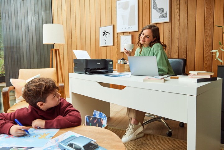 Urządzenie wielofunkcyjne DRUKARKA EPSON EcoTank DRUK SMART WIFI + TUSZE