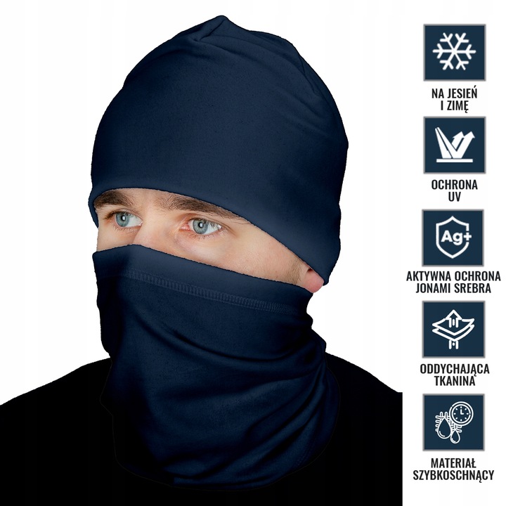 CZAPKA KOMIN POLICJA ZIMOWA TERMOAKTYWNA Policyjna