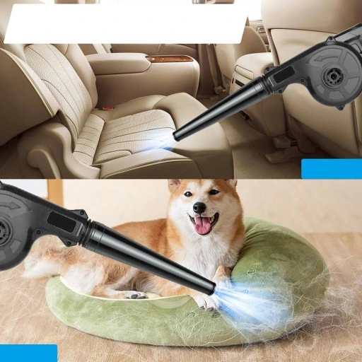 18V ELEKTRYCZNA MINI DMUCHAWA, WYDAJNA,BEZPRZEWODOWA DMUCHAWA DO LIŚCI