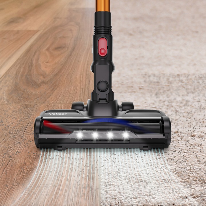 Odkurzacz Bezprzewodowy Pionowy Ręczny VOKSAR V11 5w1 LED 600W MOCNY