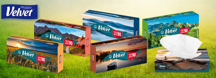 Velvet chusteczki Nature 40 opakowań