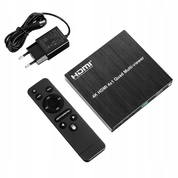 Splitter HDMI 4K Multi Viewer 4x1 Spacetronik SPH-MV41PIP-Q2 Rozdzielacz