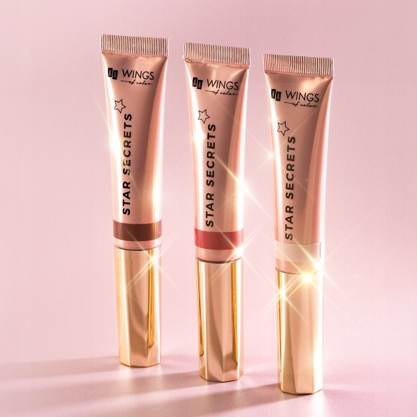 Zestaw AA WINGS OF COLOR The Wet Contouring - bronzer, róż i rozświetlacz