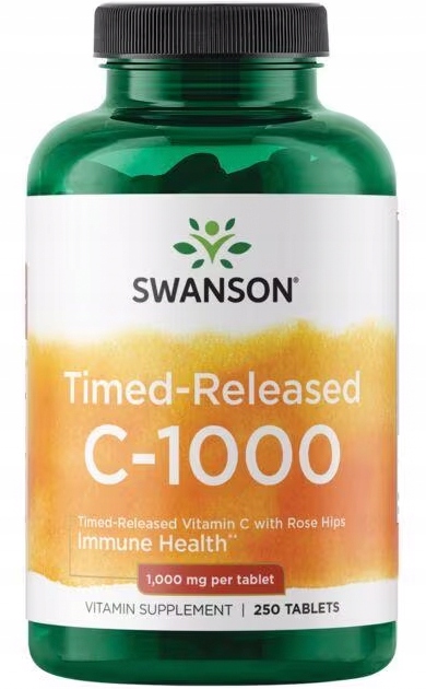 SWANSON WITAMINA C 1000mg przedłużone uwalnianie