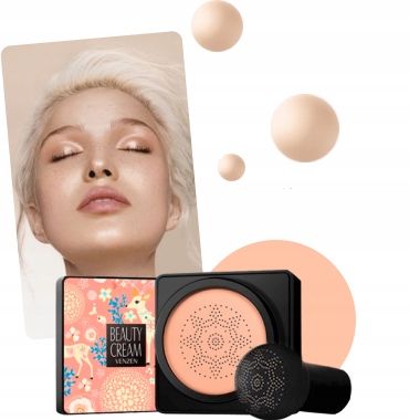 PODKŁAD PUDER W KREMIE DO TWARZY PROFESJONALNY MAGICZNY KOSMETYK VENZEN