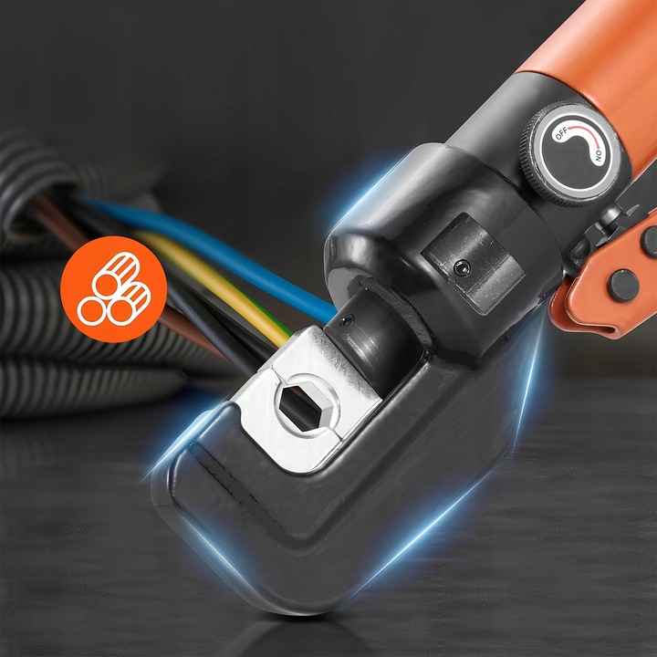 ZACISKARKA DO TULEJEK PRASKA DO KABLI SZEŚCIOKĄTNA HYDRAULICZNA +