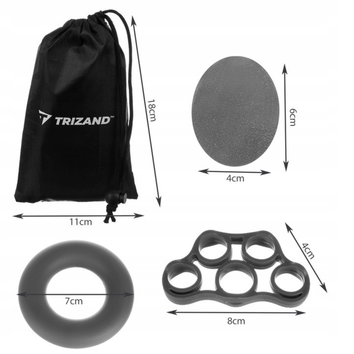 14w1 Zestaw DO ĆWICZENIA i TRENINGU PRZEDRAMION RĄK DŁONI CHWYTU POWERBALL