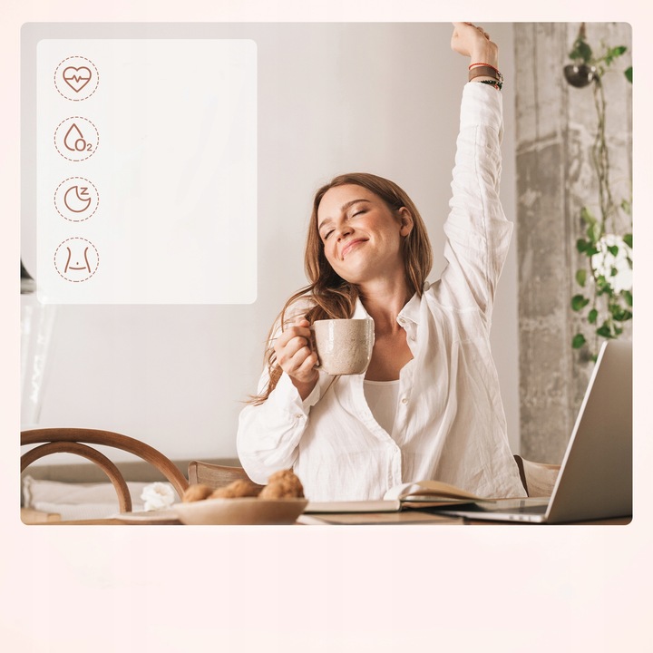 NAIXUES SMARTWATCH ZEGAREK DAMSKI Połączenie Bluetooth 1.85''AMOLED HD IP68