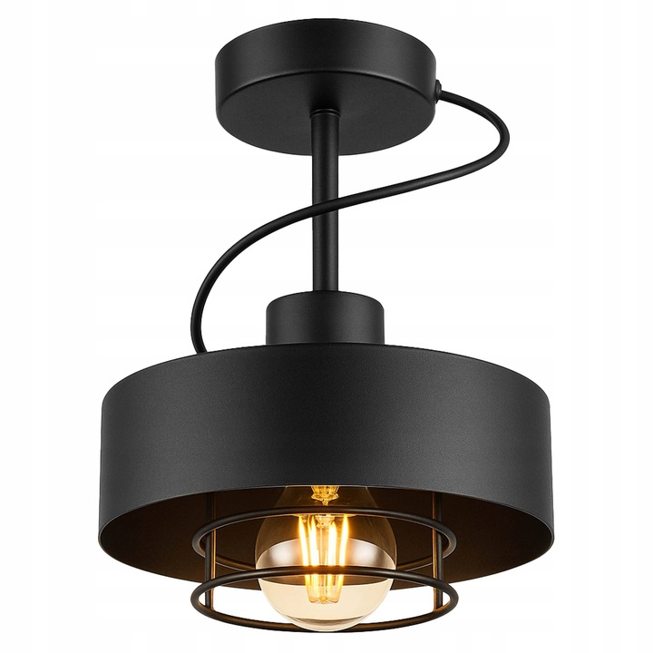 LAMPA SUFITOWA LED Wisząca PLAFON ŻYRANDOL LOFT EDISON LED E27