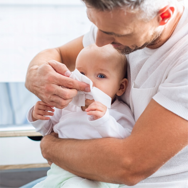 Plumeri Pieluszki muślinowe zestaw kolorów 10 szt. 50x30 cm