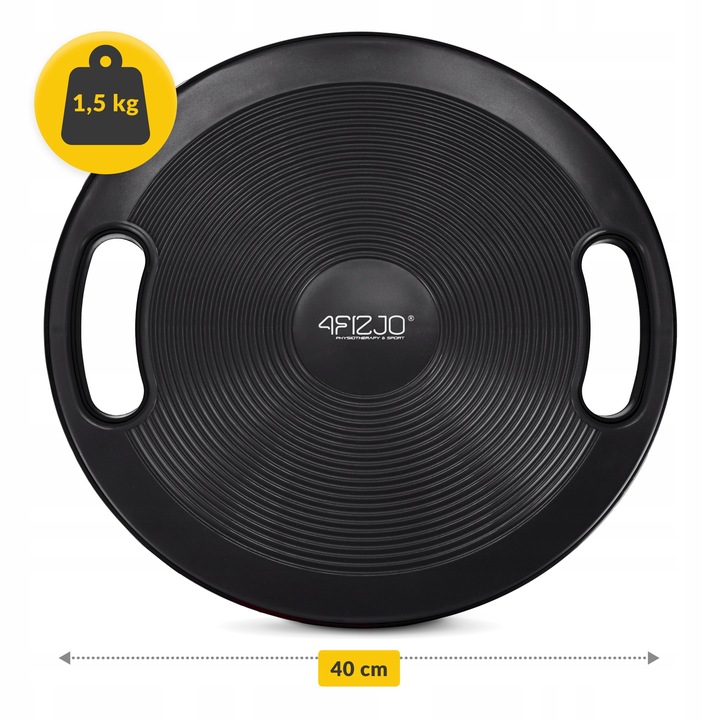 PLATFORMA DO BALANSOWANIA TWISTER DYSK PÓŁPIŁKA DO TRENINGU RÓWNOWAGI 40 cm